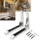 Stainless Steel Microwave Oven Stands Folding Extendable Wall Mount Brackets