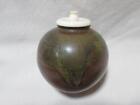Tea Caddy Tanba Chaire Pottery Container Canister Japanese Tea Ceremony U-0556