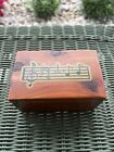 Vintage Small Wooden Box with lid Hinged Musical Notes On Lid 5”x3”x2.5”