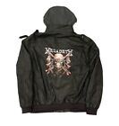 Megadeth Killing Is My Business Leather Jacket Hoodie Metal Thrash Black 2XL
