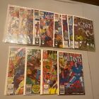 Lot of 13 1st Series 1983 Marvel New Mutants Issues #91 - #100 (98D) & Variants