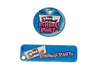 The Simpson's Pinball Party Promo Plastic Key Chain Set