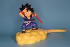 Anime Dragon Ball Z Kid Son Goku & Flying Nimbus PVC Figure Toy Blue Ver