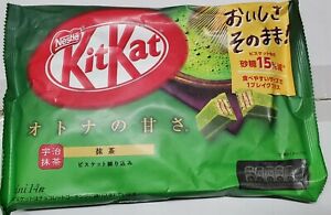 Nestle KitKat Matcha Green Tea Kit Kat Mini Chocolate Matcha flavor