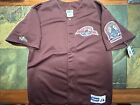 New 2001 Stanley Cup Champions Majestic Jersey Size XLColorado Avalanche Burgndy