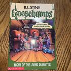 Vintage Goosebumps 1990s #40 Night Of The Living Dummy 3 R.L. Stine, 1st Edition