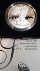 2018 W PROOF U.S. Mint Silver American Eagle with Mint packaging, COA & gift box