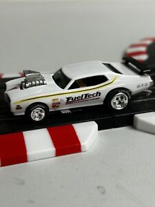 CUSTOM 3D PRINTED 1969 GTO JUDGE ON NEW 4 GEAR AUTO WORLD CHASSIS CHROME WHEELS