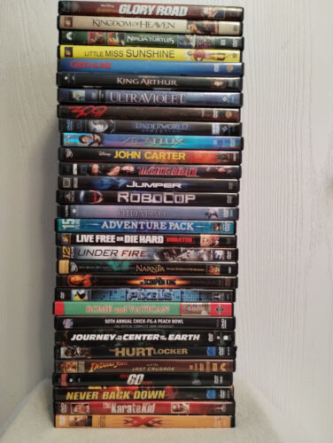 DVD's Movies Big Selection To Pick From