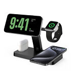 4in1 Wireless Charger Magnetic Charging Dock Station For Apple Watch 9 iPhone 15