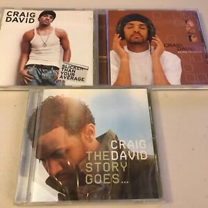 CRAIG DAVID  -  3 CD LOT - USED CDs