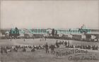 Camp Lee Virginia VA - BASEBALL GAME AT MILITARY CAMP - Postcard WWI