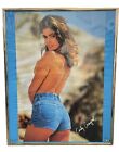 Cindy Crawford 1992 Poster #3351 Cindy Shorts Elite Model Topless Funky