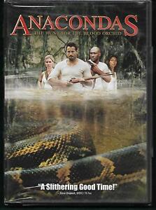 ANACONDAS: HUNT FOR THE BLOOD ORCHID [New DVD] Johnny Messner GIANT SNAKES!