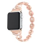 Bling Stainless Steel Watch Band Strap For Apple Watch Series 6/5/4/3/2/1