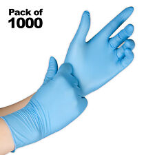 VOS Disposable Gloves Latex & Powder Free Nitrile Rubber Gloves - Pack of 1000