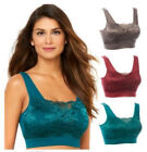 Rhonda Shear  Lace Overlay 3-pack Bra  557-604 Enchanted Forest ,Size XL