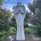 Large Garden Angel Statue Concrete 31