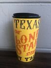 Starbucks TEXAS State Lone Star State 12 oz. Ceramic Travel Tumbler Mug With Lid