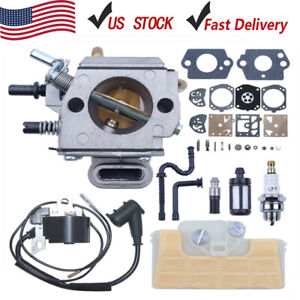 Carburetor Ignition Coil Kit For Stihl MS390 029 039 MS290 Chainsaw Air Filter