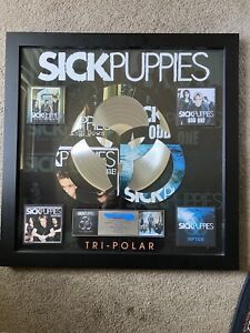 Sick Puppies Gold Platinum Record Award Album Digital sales  Tri-Polar
