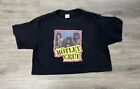 Vtg 80’s MOTLEY CRUE Heavy Metal SINGLE STITCH Cropped T-SHIRT L Ched By ANVIL