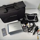 Audiovox VBP800 Portable DVD Player Bag Remote Battery More Tested