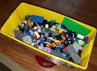HUGE Lego Lot Of Small And Big Pieces Roughly 4lbs 2 Oz Vintage Red Container