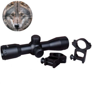 4X32 Compact Scope Riflescope Mil-dot Cross-Hair Tactical Aim Optic Sight Scopes