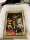 1981-82 Topps Magic Johnson #21 2nd Year Los Angeles Lakers MINT RAZOR