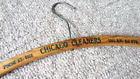 CHICAGO CLEANERS WOOD HANGER VINTAGE RETRO ADVERTISING 1301 S.W. 3RD AVENUE RARE