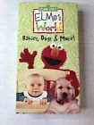 Sesame Street Elmo’s World Babies, Dogs & More VHS