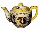 New ListingEarly Provincial Ucagco Japan Rooster & Roses Vintage Teapot