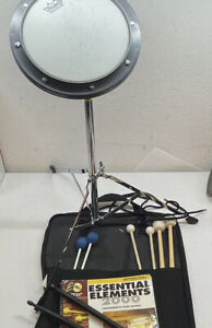 REMO pad with stand Drumsticks/Mallet w/ Innovative Percussion Stick KASES Bag