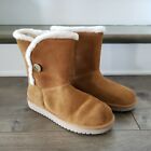 Koolaburra By UGG Women's Tan Round Toe Ankle Snow Boots - Size 9