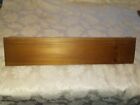Vintage  Wooden Wall Display Shelf with Plate Groove, Pine 23 15/16 x 5 x 3 5/8