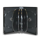 2 Multi 10 Disc DVD Cases CD Storage Black Holds Ten