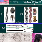 Hair Styling Tools Bun Maker Topsy Tail Hair Braid Donut Comb DIY-Assorted