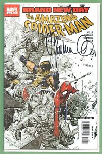 AMAZING SPIDERMAN #555 CHRIS BACHALO SIGNED DYNAMIC FORCES LTD ED S/N #146/255