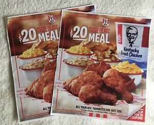 New Listing*** 40 KFC COUPONS. 2 SHEETS. NEW - Exp. 6/3/24 ***