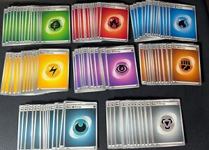 Pokemon Energy Card Bulk Lot 15 Of Each Energy. 120 Total Scarlet & Violet 2023