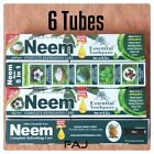 6 Tube NEEM Toothpaste 5 in 1 Essential Palace 100% Fluoride Free,Vegetable Base