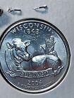 2004 Wisconsin D State Quarter - BU - UNC- from US MINT BAG