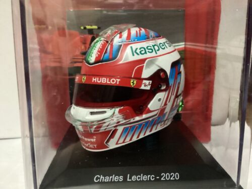 Helmets Pilots Ferrari Charles Leclerc 2020 Gp Emilia Romagna 1:5 New IN Course