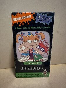 Rugrats  Vol. 2 A Baby's Gotta Do What A Baby's Gotta Do (VHS) 1993 Nickelodeon
