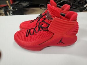 Nike Air Jordan 32 XXXII Rosso Corsa University Red/Black Men's Size 9