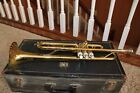 Vintage King 600 USA Brass Trumpet With Case #815977