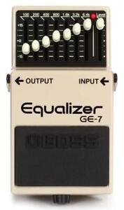 Boss GE-7 7-Band Graphic Equalizer Electric Guitar EQ Effect Pedal