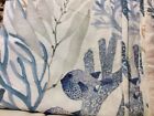 Pottery Barn Under the Sea Percale King Duvet Multi Beachy Tropical *Washed*