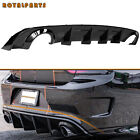Fits 2015-2024 Dodge Charger SRT OE Style Rear Bumper Diffuser Lip Gloss Black (For: 2019 Dodge Charger Scat Pack 6.4L)